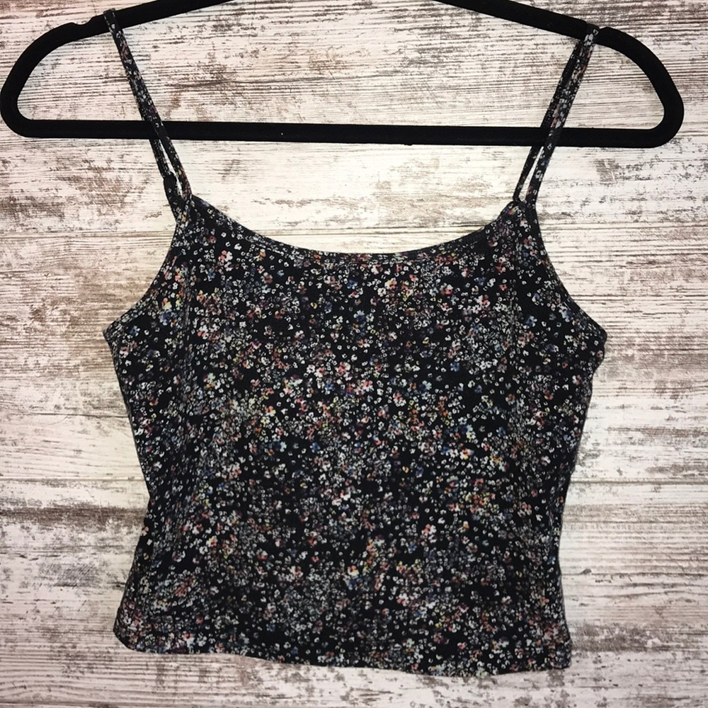 Black tank top